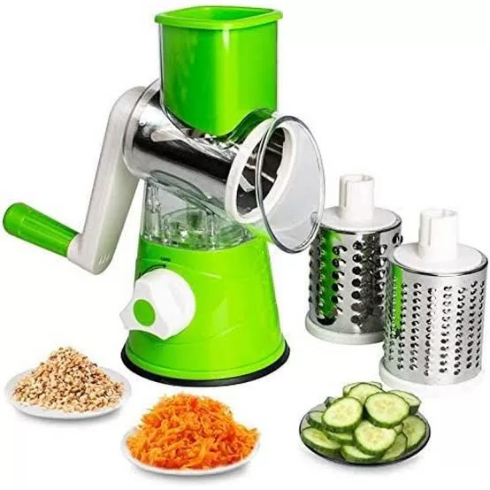 Multifunctional 3 in 1 Vegetable Drum Cutter Grater