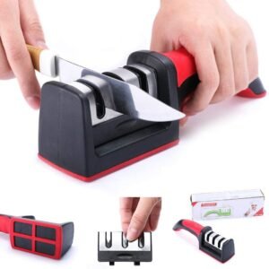 3-in-1 Manual Knife Sharpener