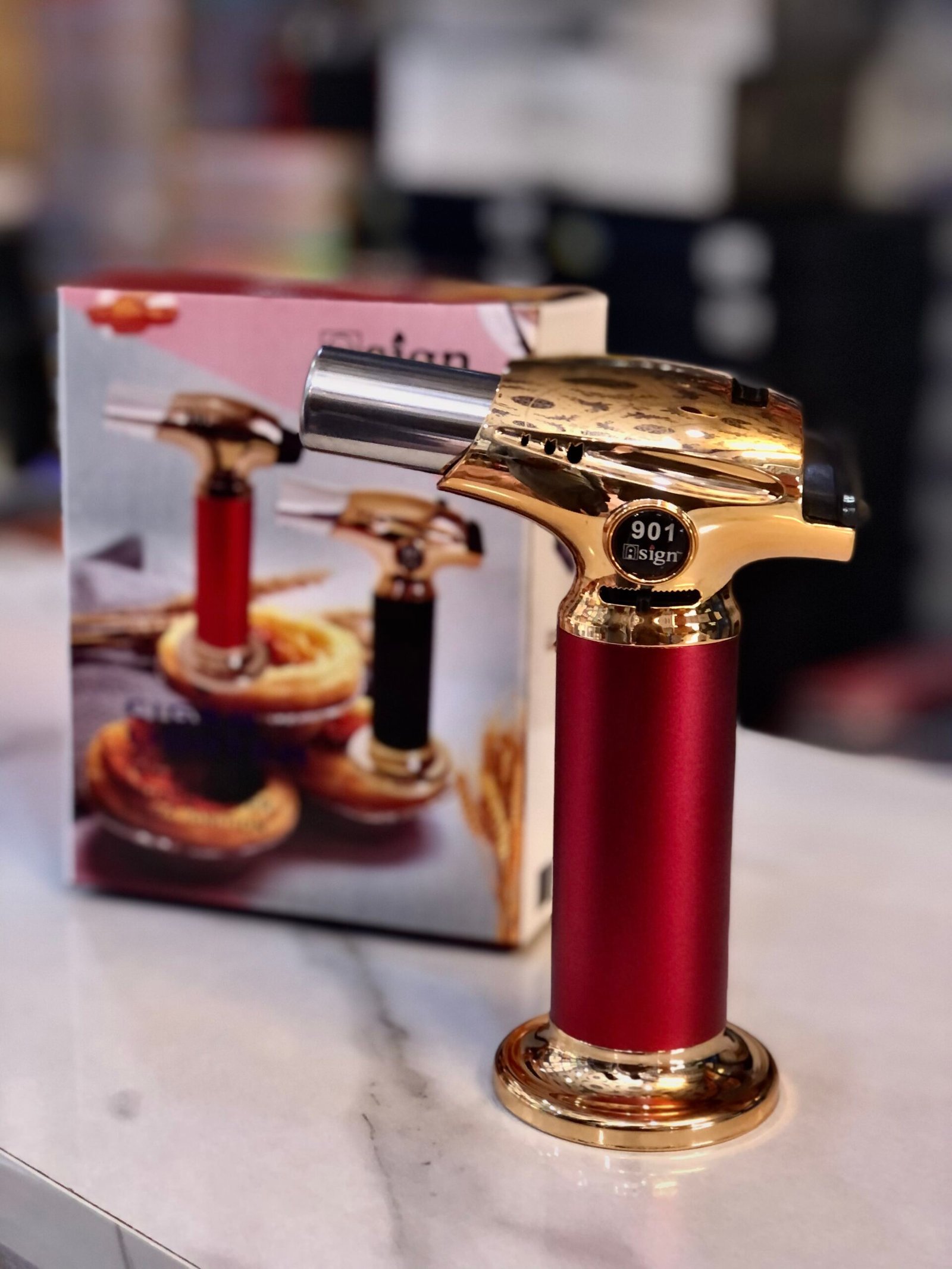 Refillable Kitchen Torch Lighter Windproof - Image 2