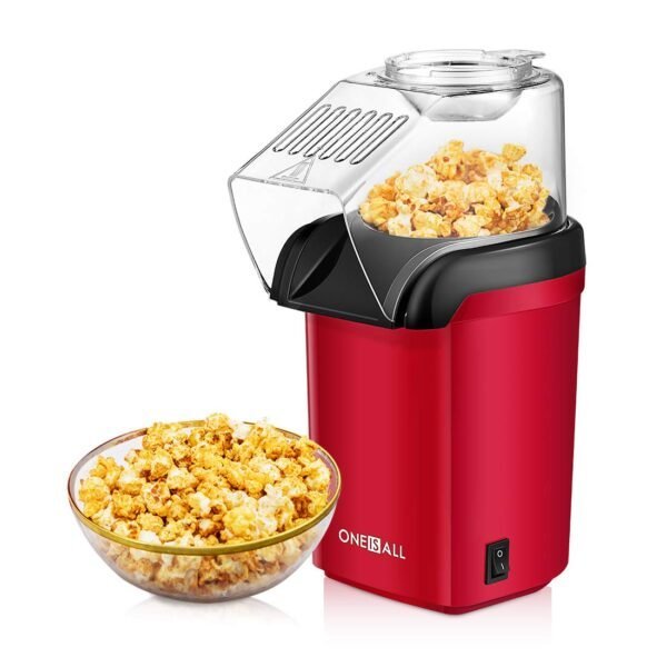 Popcorn Maker, ONEISALL 1200W Fast Machine - Image 2
