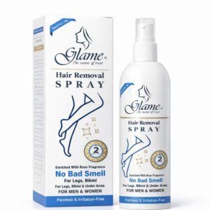 Glame Hair Removal Spray for Women & Men| Painless & Irritation Free (140 ML)